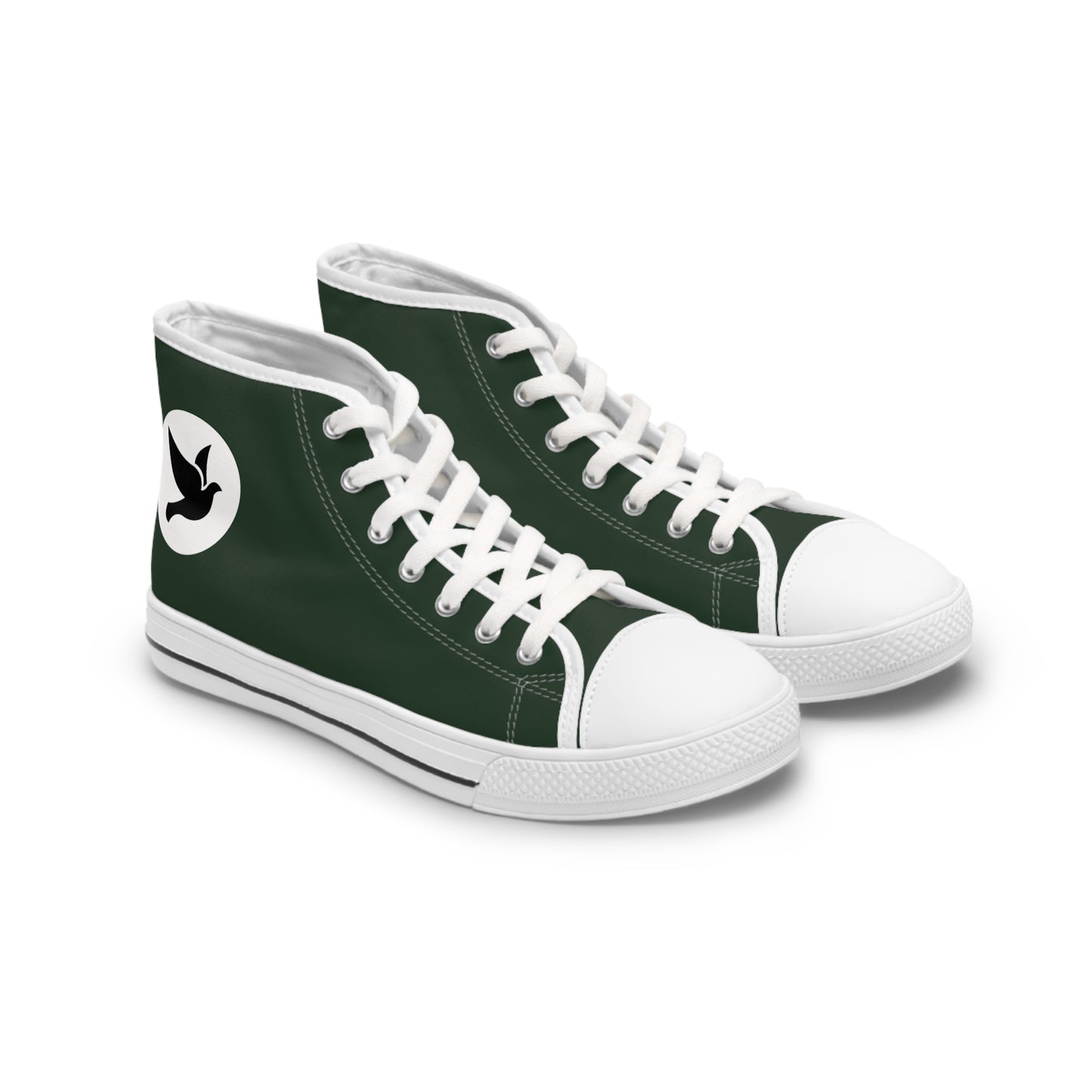 Espoir & paix SNEAKERS FEMMES - Green forest