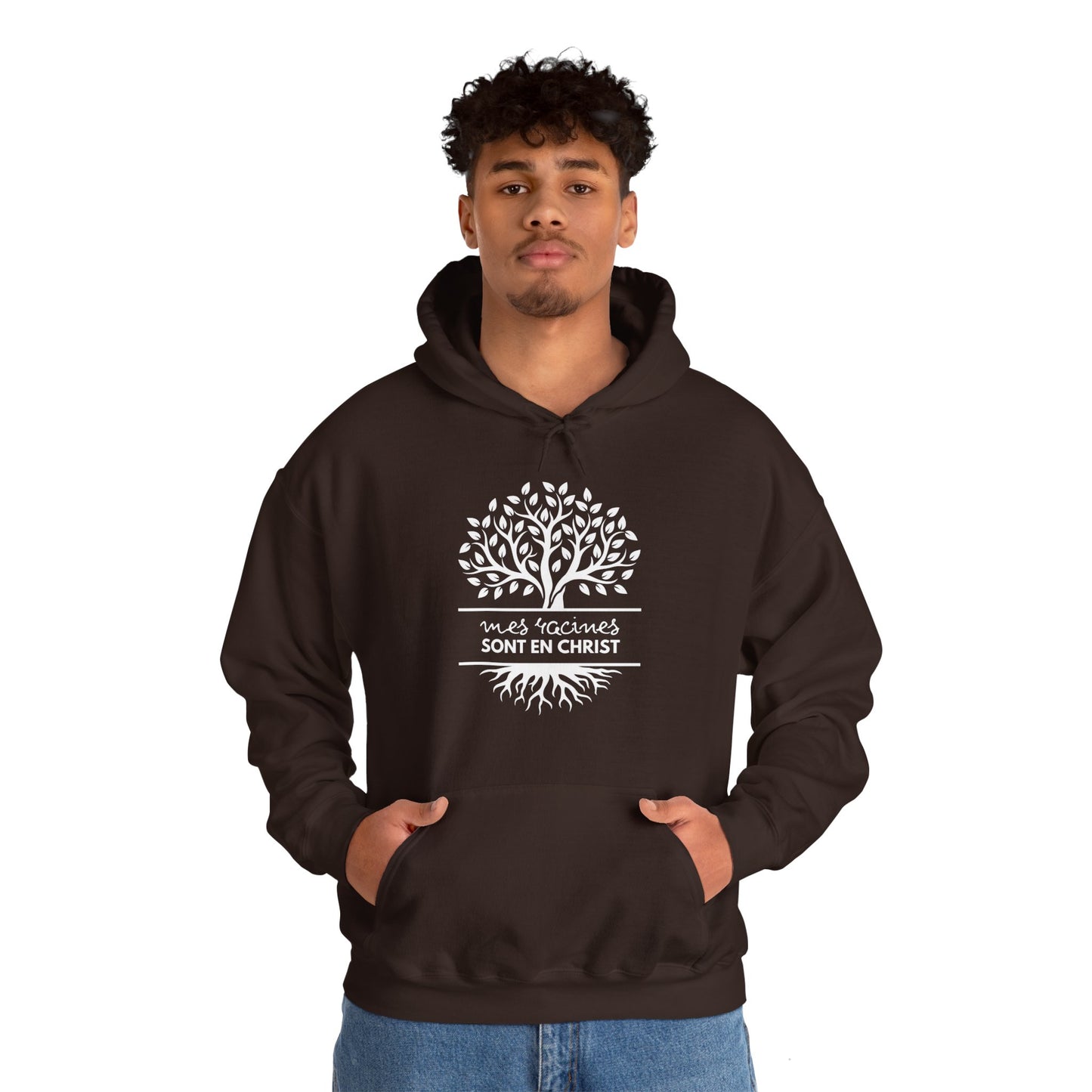 Mes racines sont en Christ HOODIE