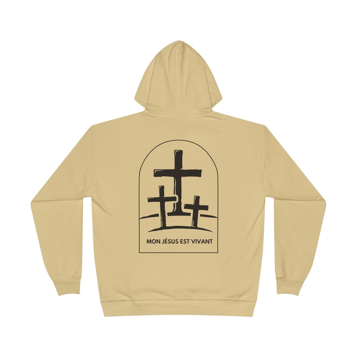 Mon Jésus est vivant HOODIE - DOS