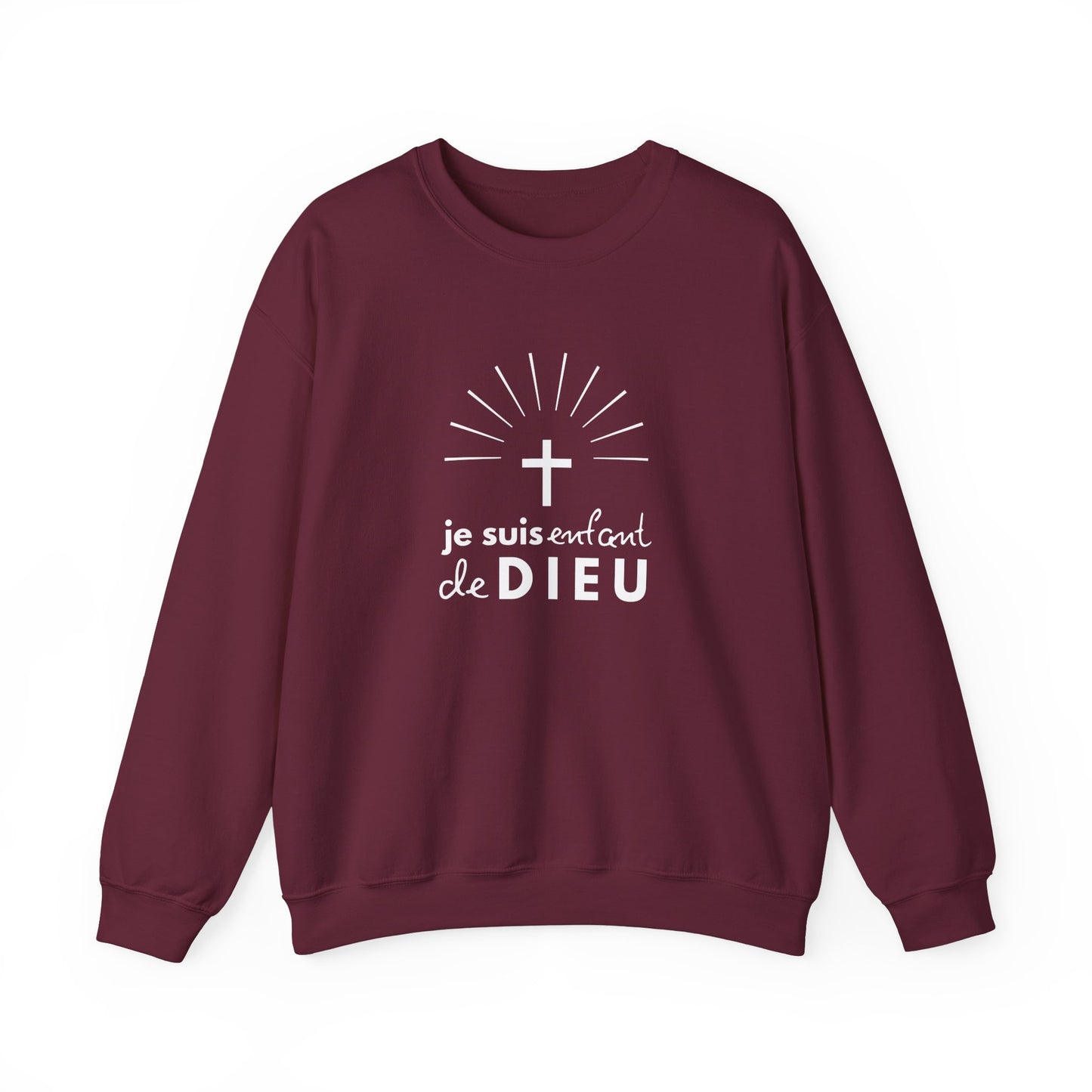 Je suis enfant de Dieu CREWNECK