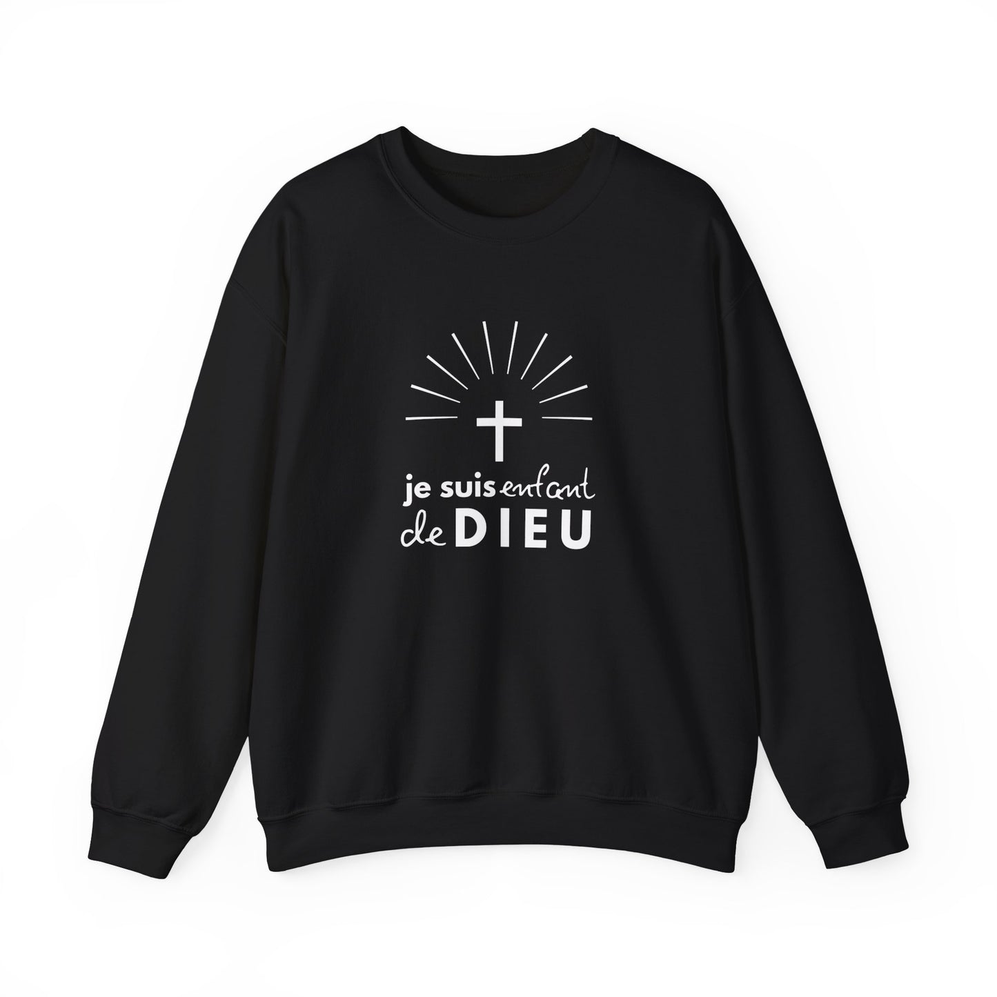 Je suis enfant de Dieu CREWNECK