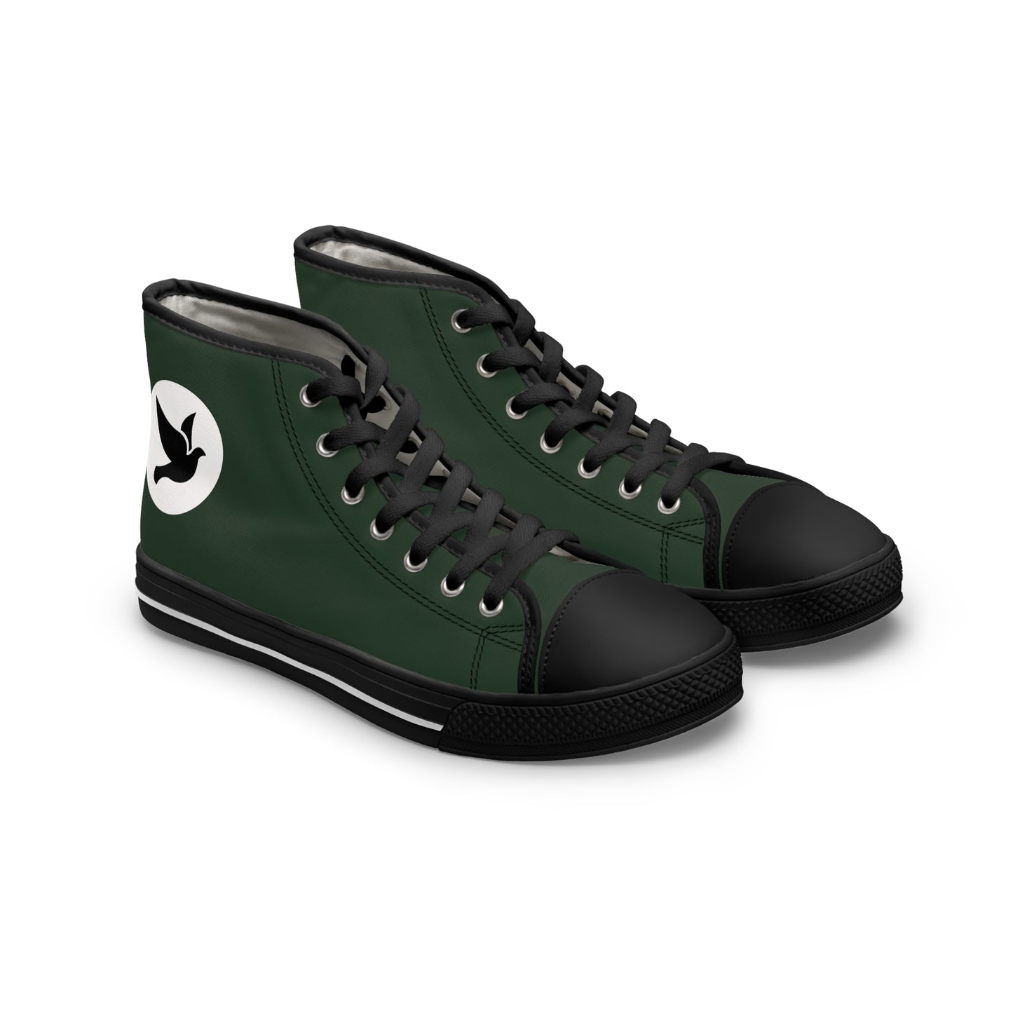 Espoir & paix SNEAKERS FEMMES - Green forest