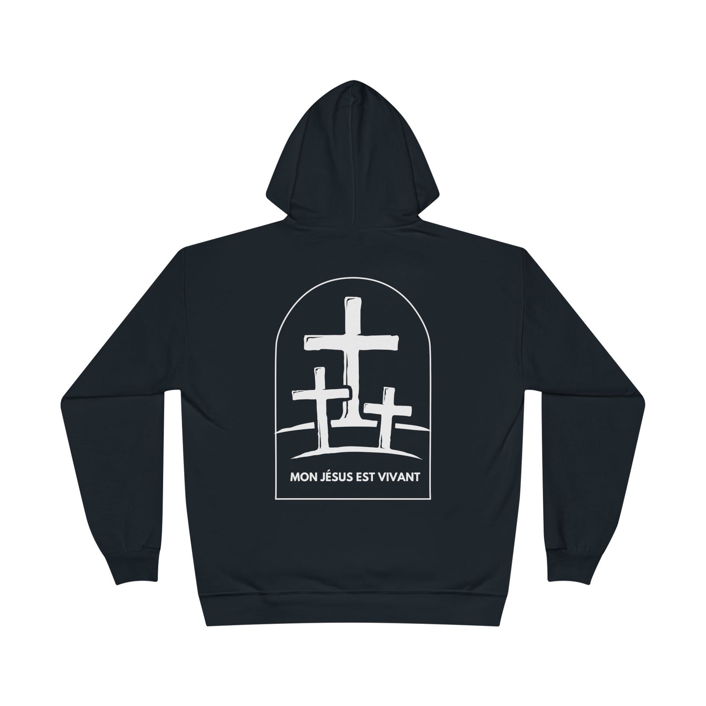 Mon Jésus est vivant HOODIE - DOS