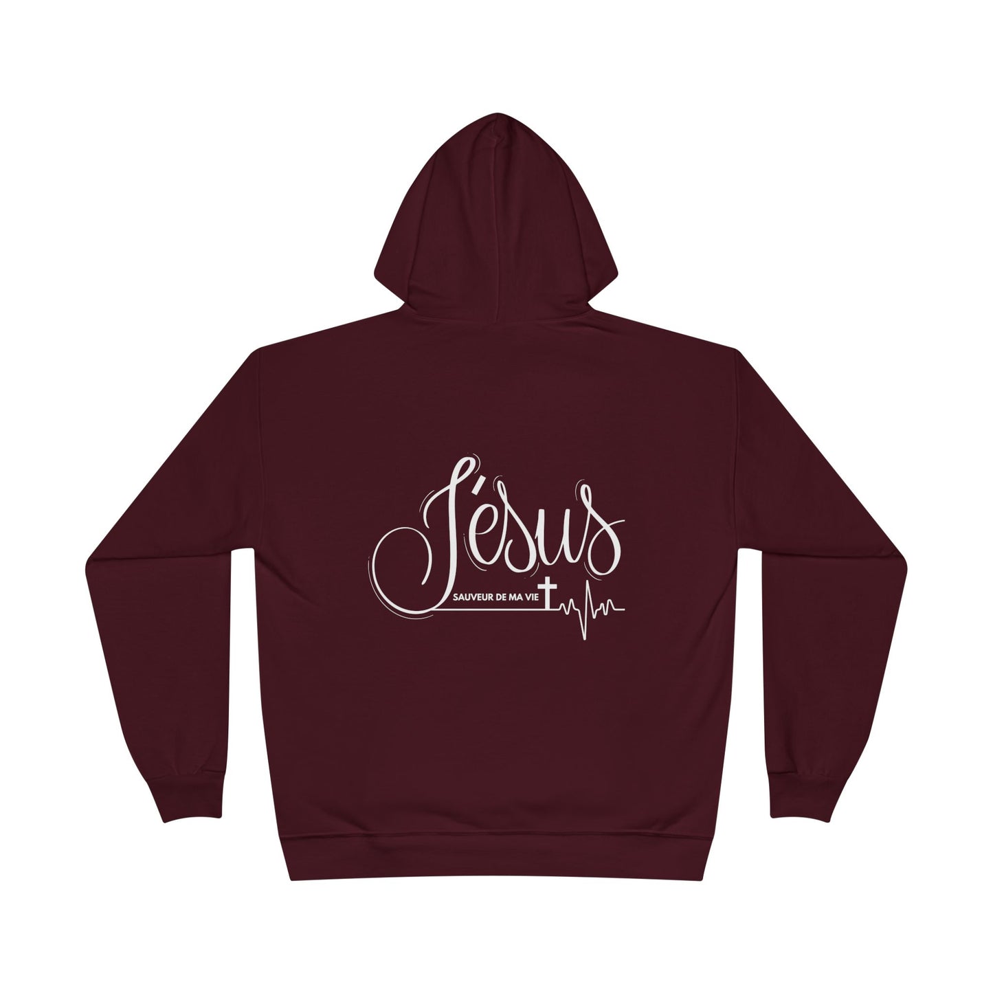 Jésus sauveur de ma vie HOODIE - DOS