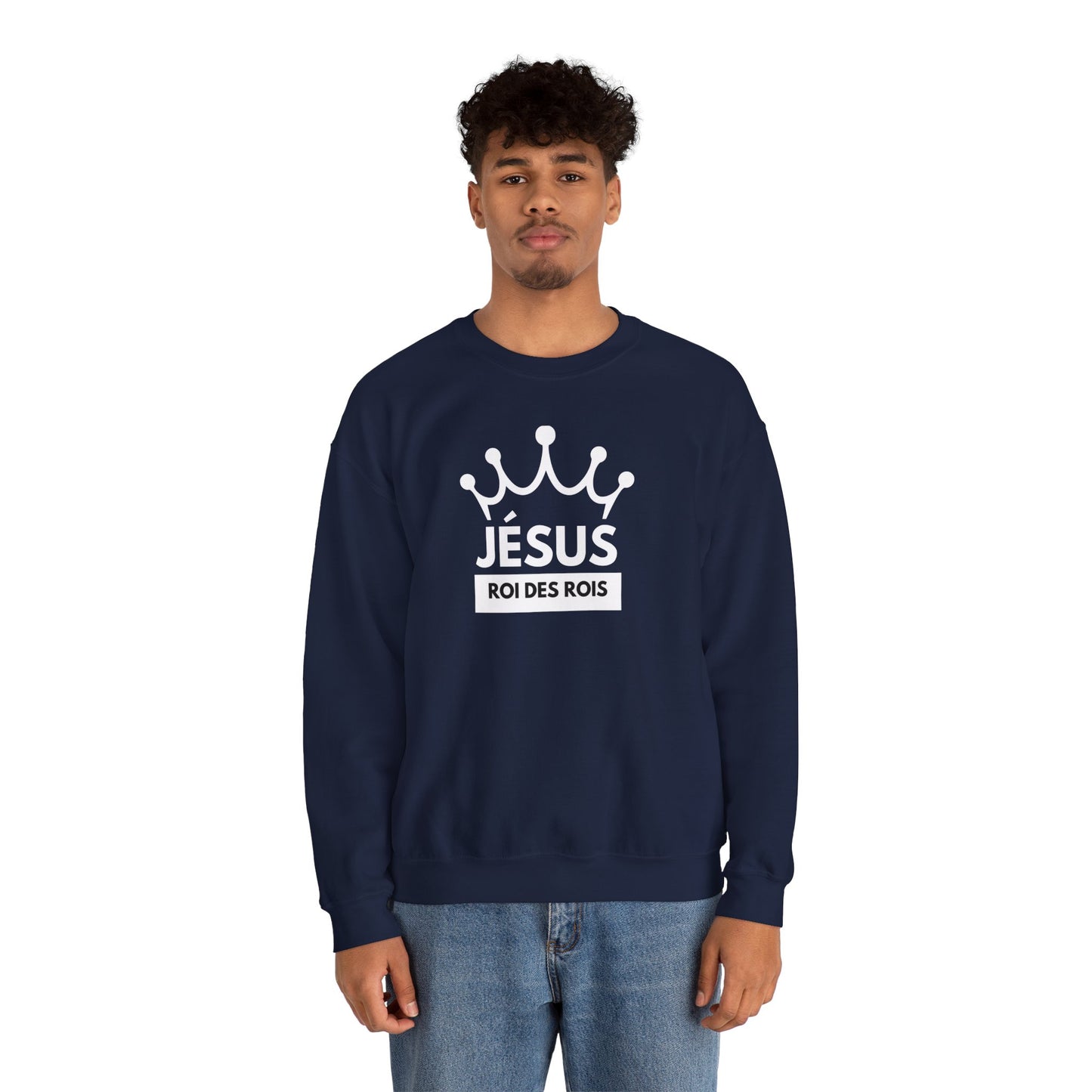 Jésus Roi des rois CREWNECK