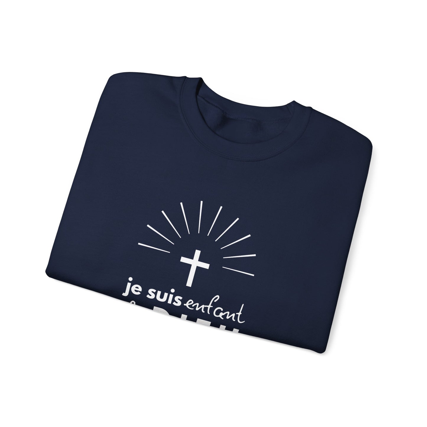 Je suis enfant de Dieu CREWNECK