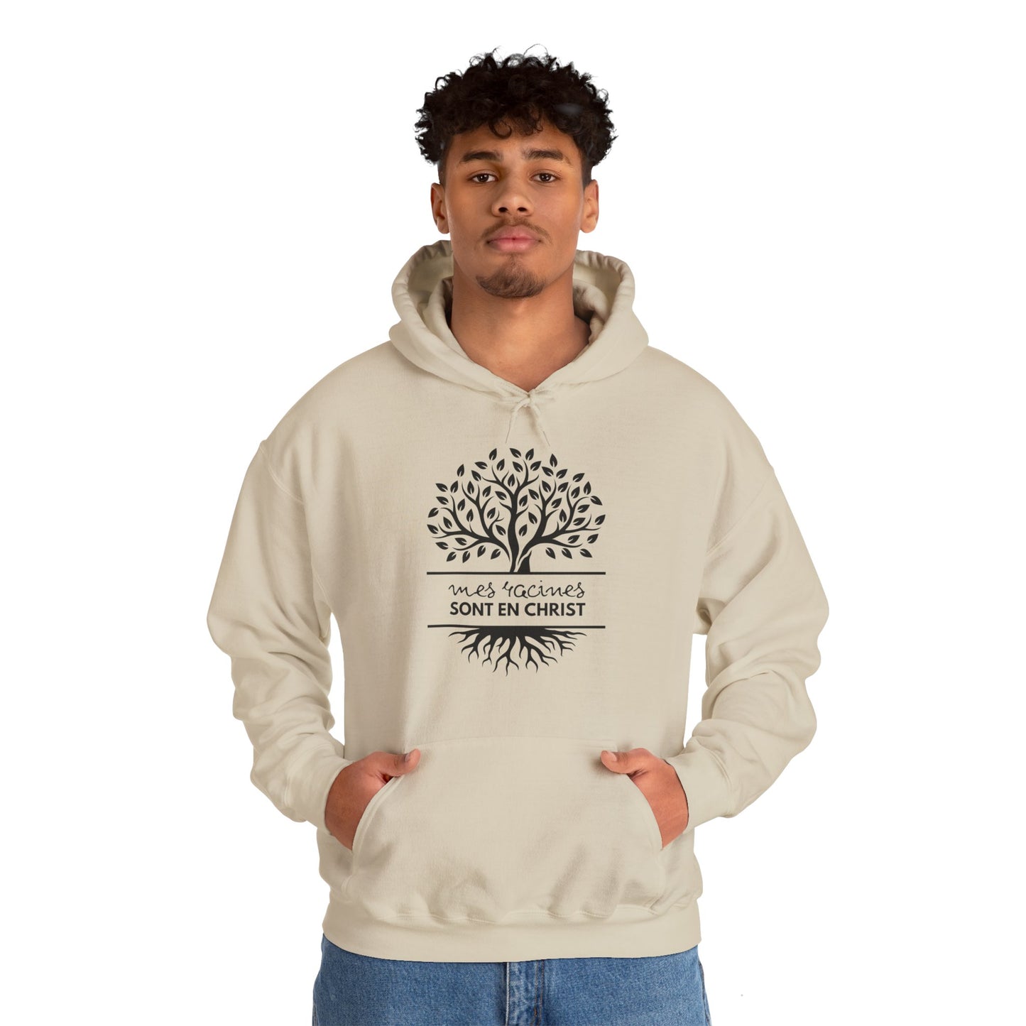 Mes racines sont en Christ HOODIE