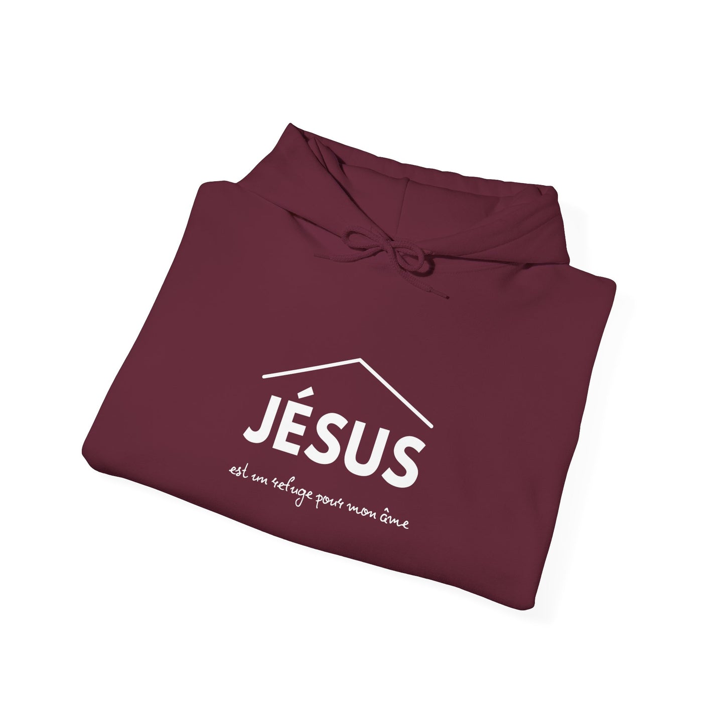 Jésus est un refuge pour mon âme HOODIE