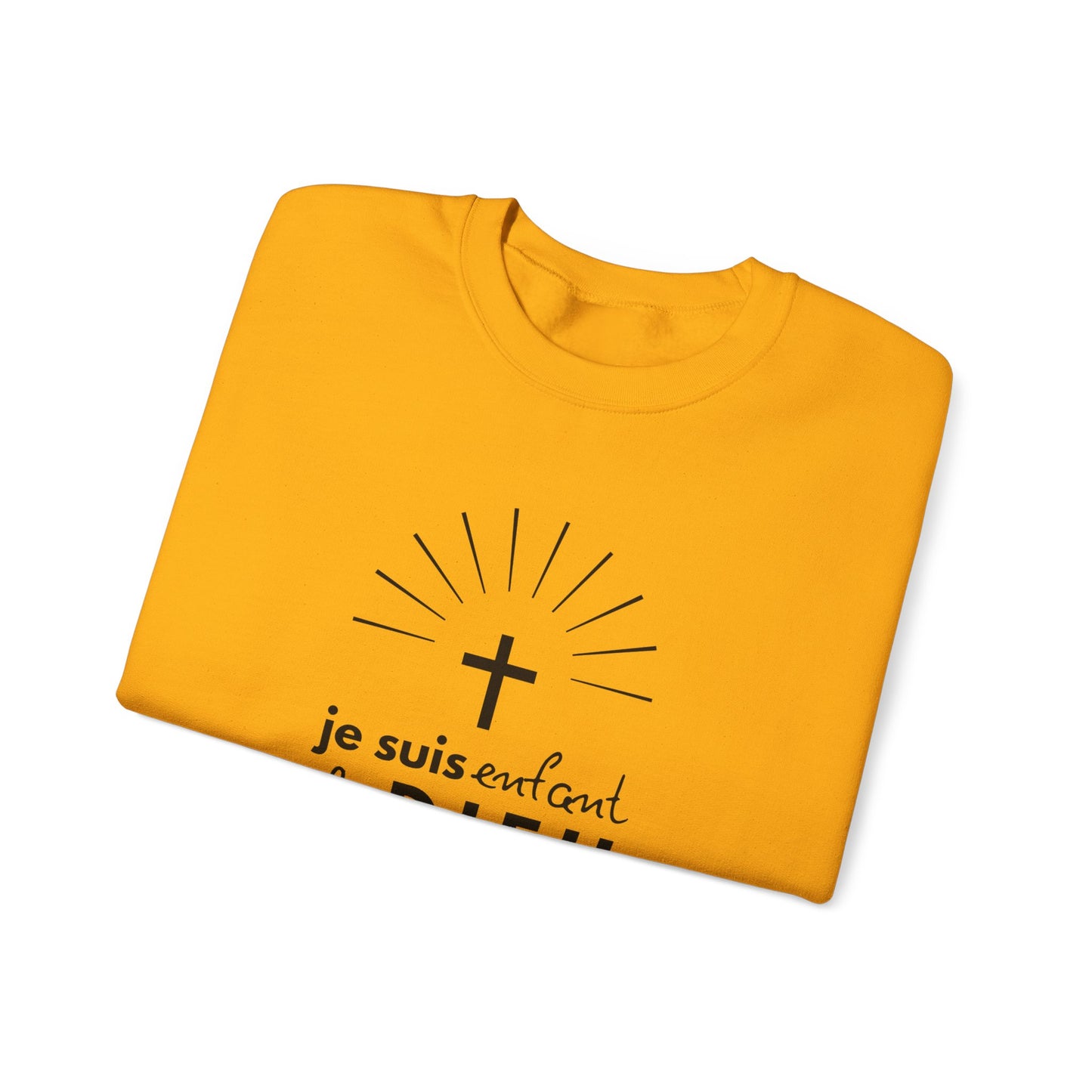 Je suis enfant de Dieu CREWNECK