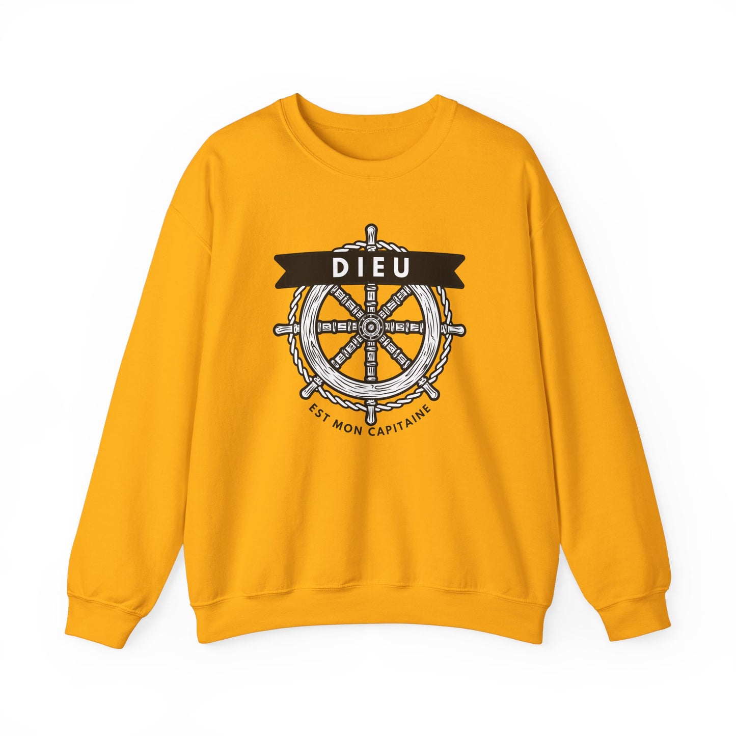 Dieu est mon capitaine CREWNECK