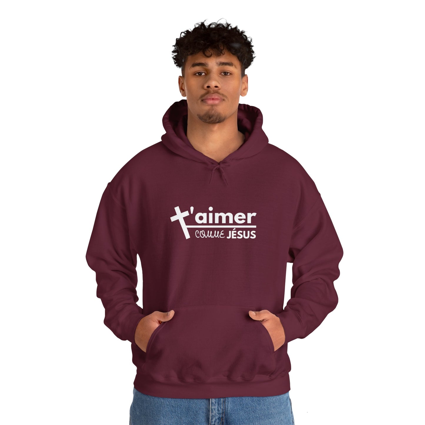 T'aimer comme Jésus HOODIE
