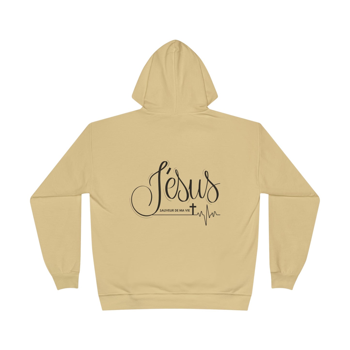 Jésus sauveur de ma vie HOODIE - DOS