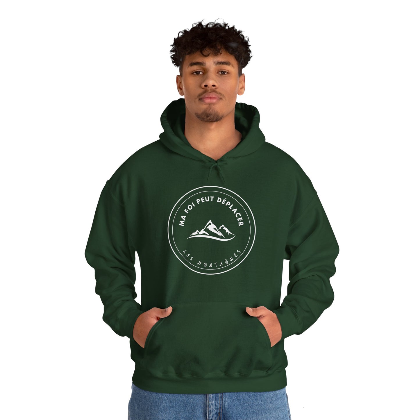 Ma foi peut déplacer les montagnes HOODIE