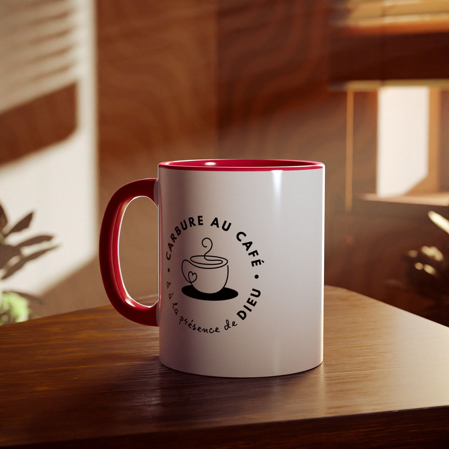 Carbure au café & à la présence de Dieu TASSE