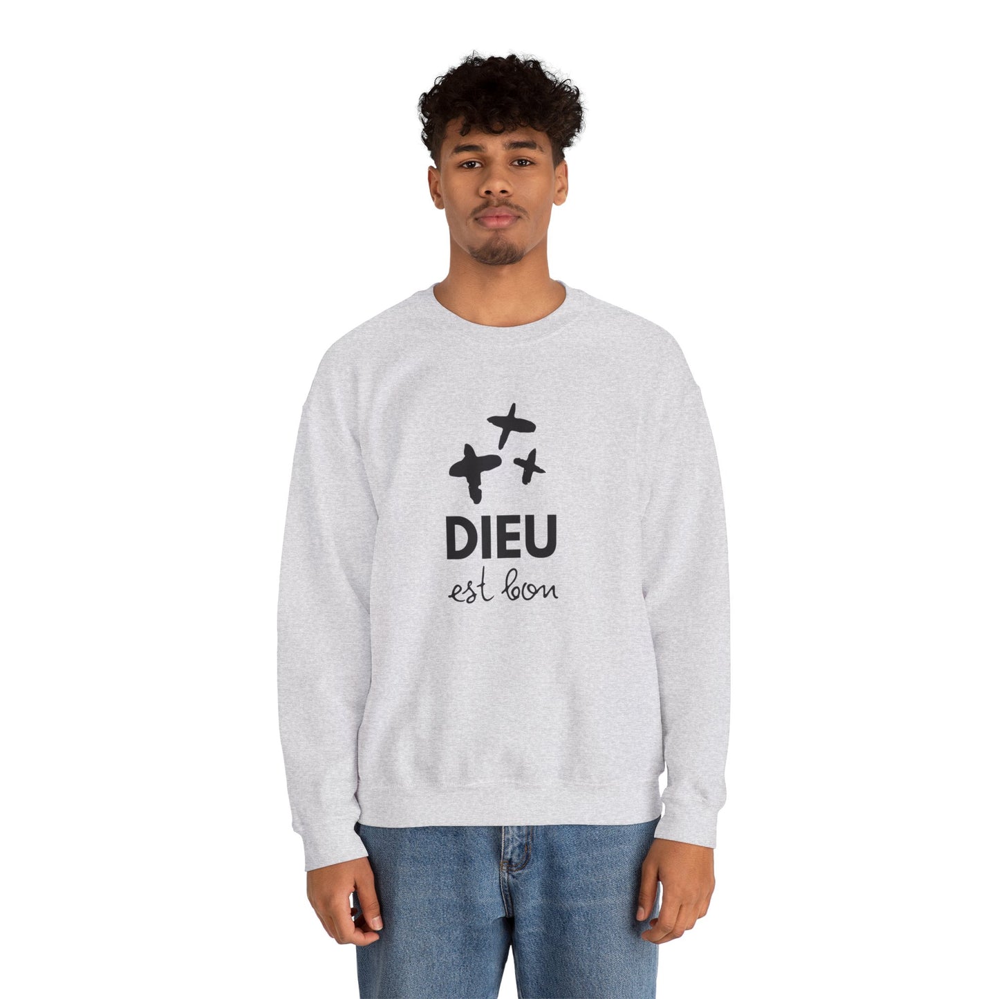 Dieu est bon CREWNECK