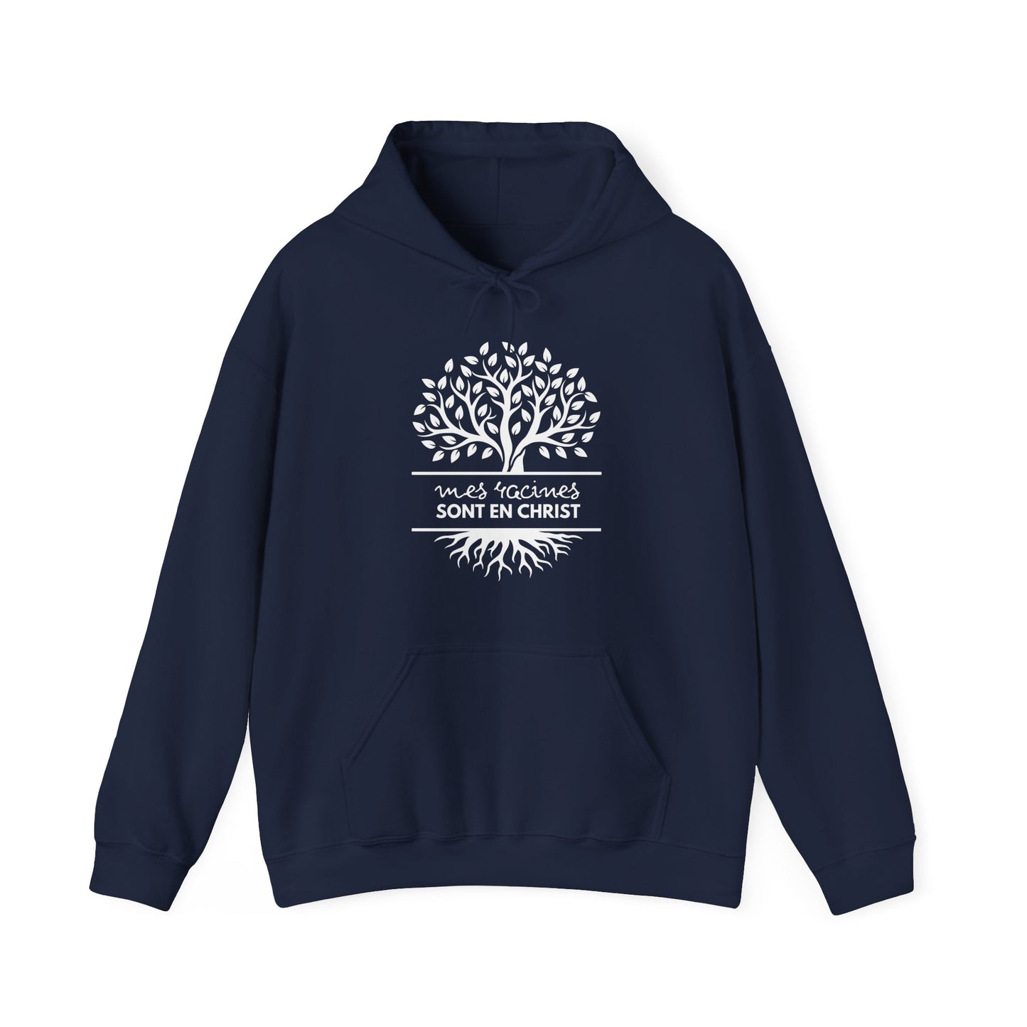 Mes racines sont en Christ HOODIE