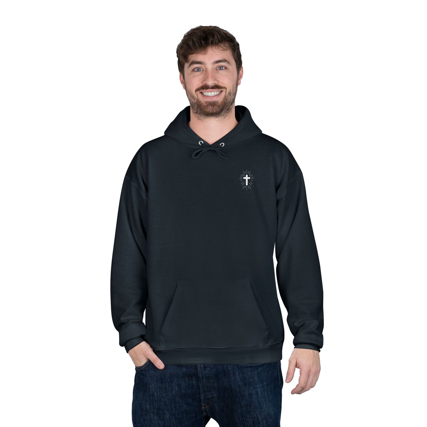 Jésus protège mes arrières HOODIE - DOS
