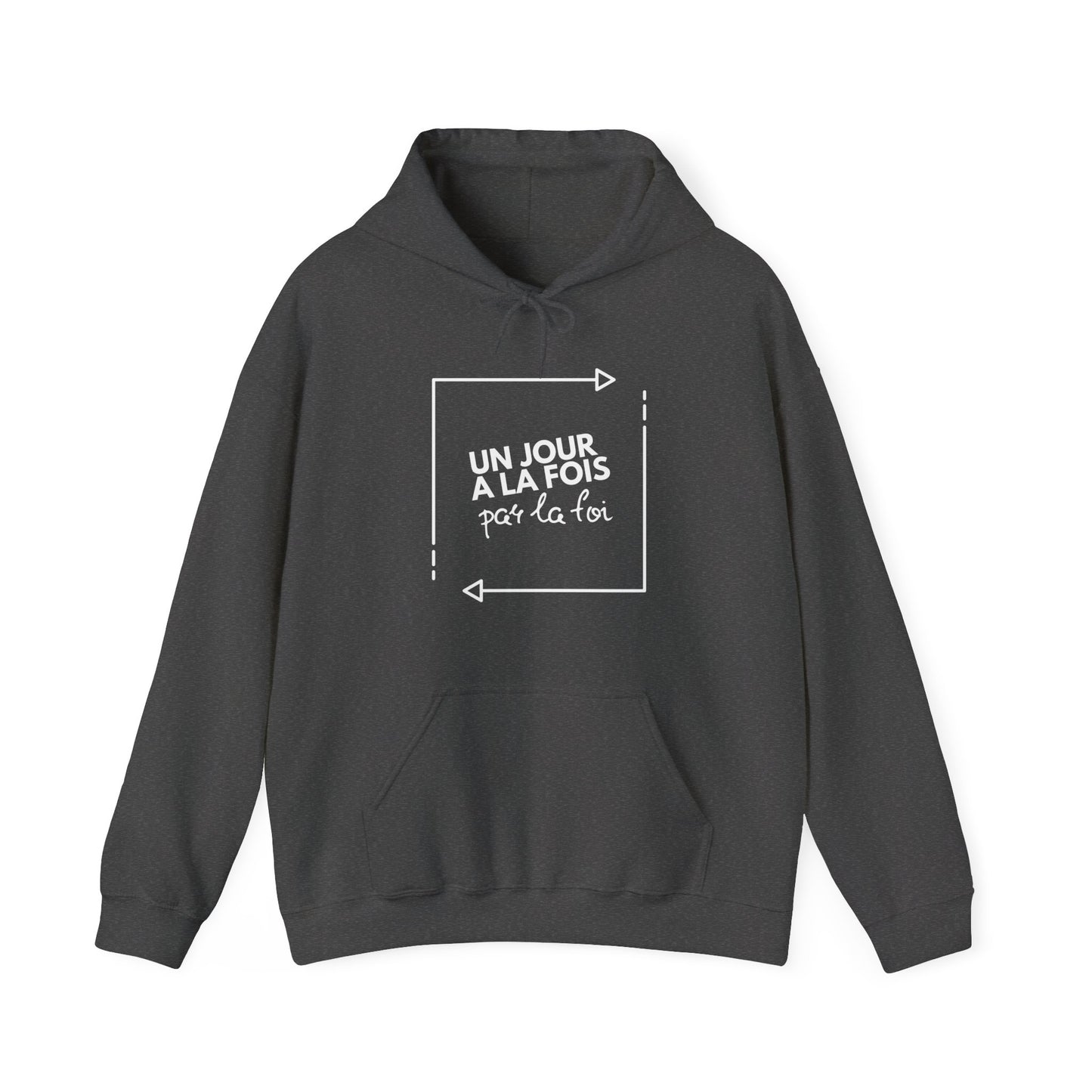 Un jour à la fois par la foi HOODIE