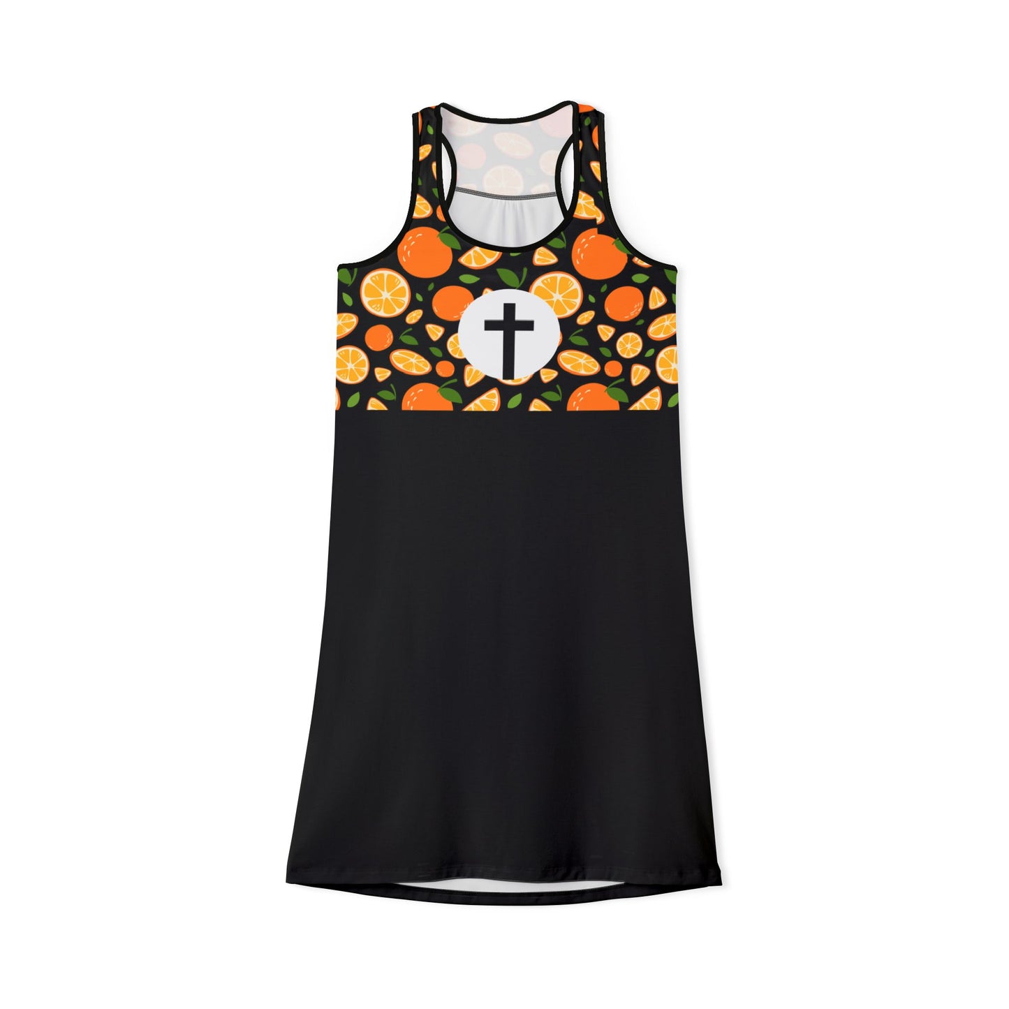 À la croix ROBE ORANGES