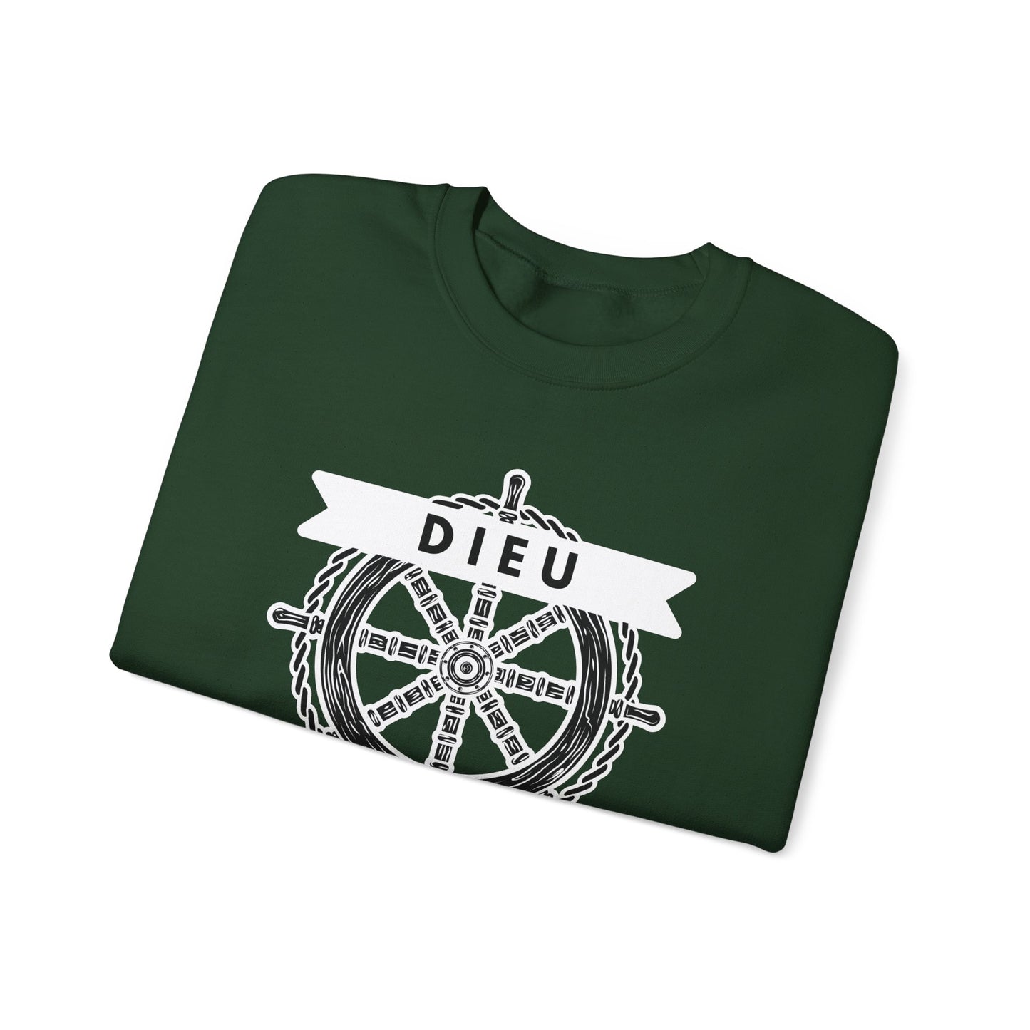 Dieu est mon capitaine CREWNECK