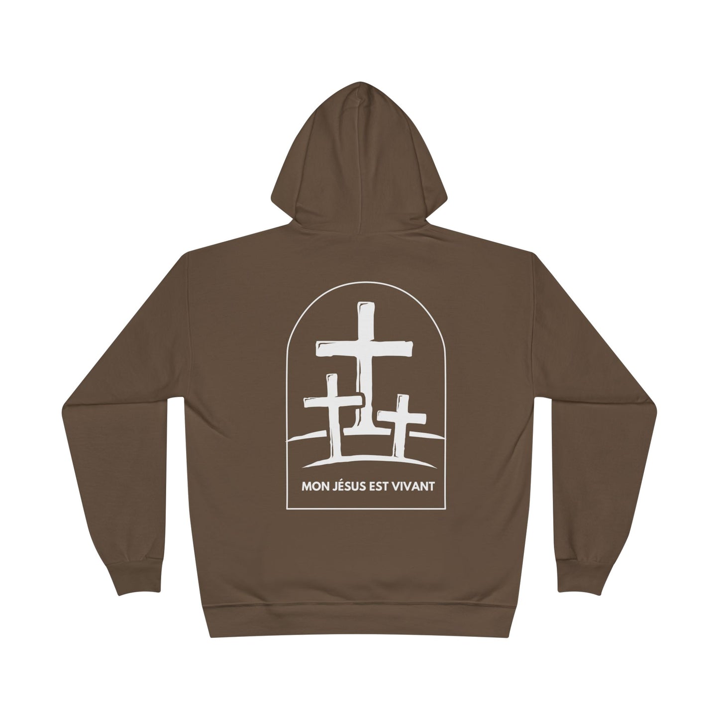 Mon Jésus est vivant HOODIE - DOS