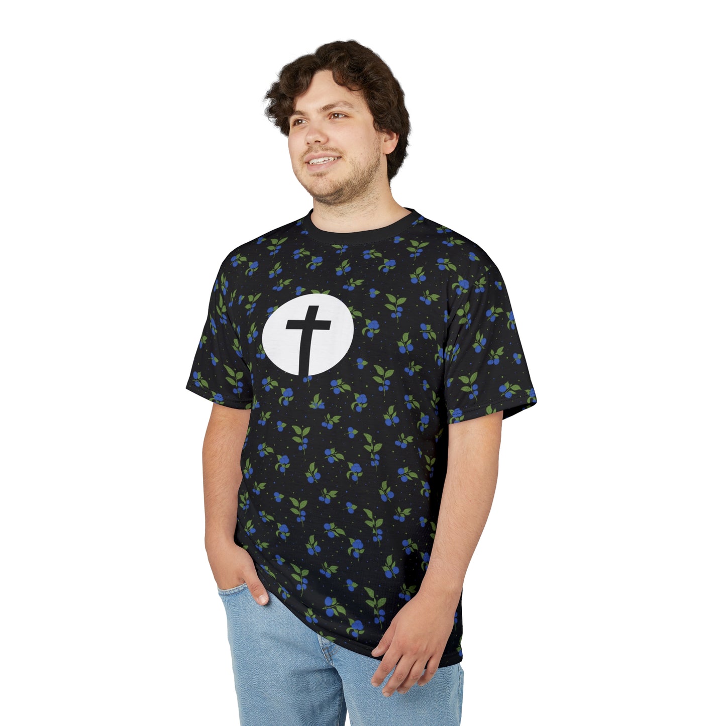 À la croix T-SHIRT BLEUETS