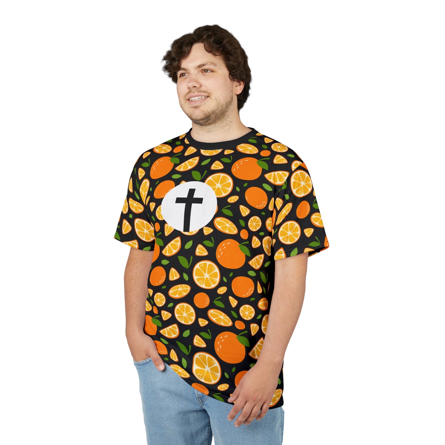 À la croix T-SHIRT ORANGES