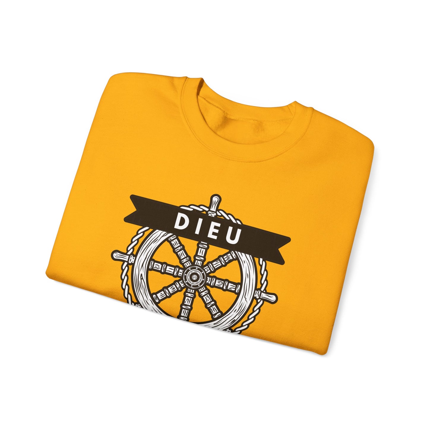 Dieu est mon capitaine CREWNECK