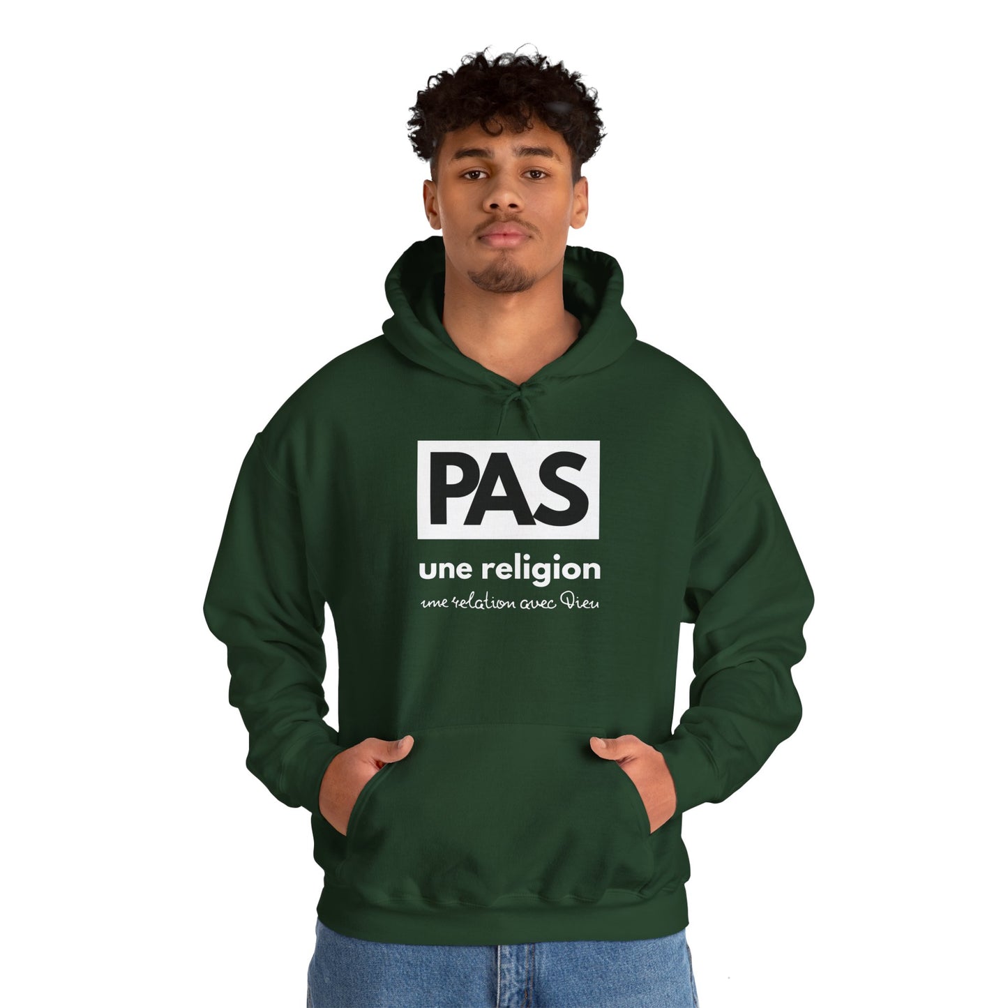 PAS une religion, une relation avec Dieu HOODIE