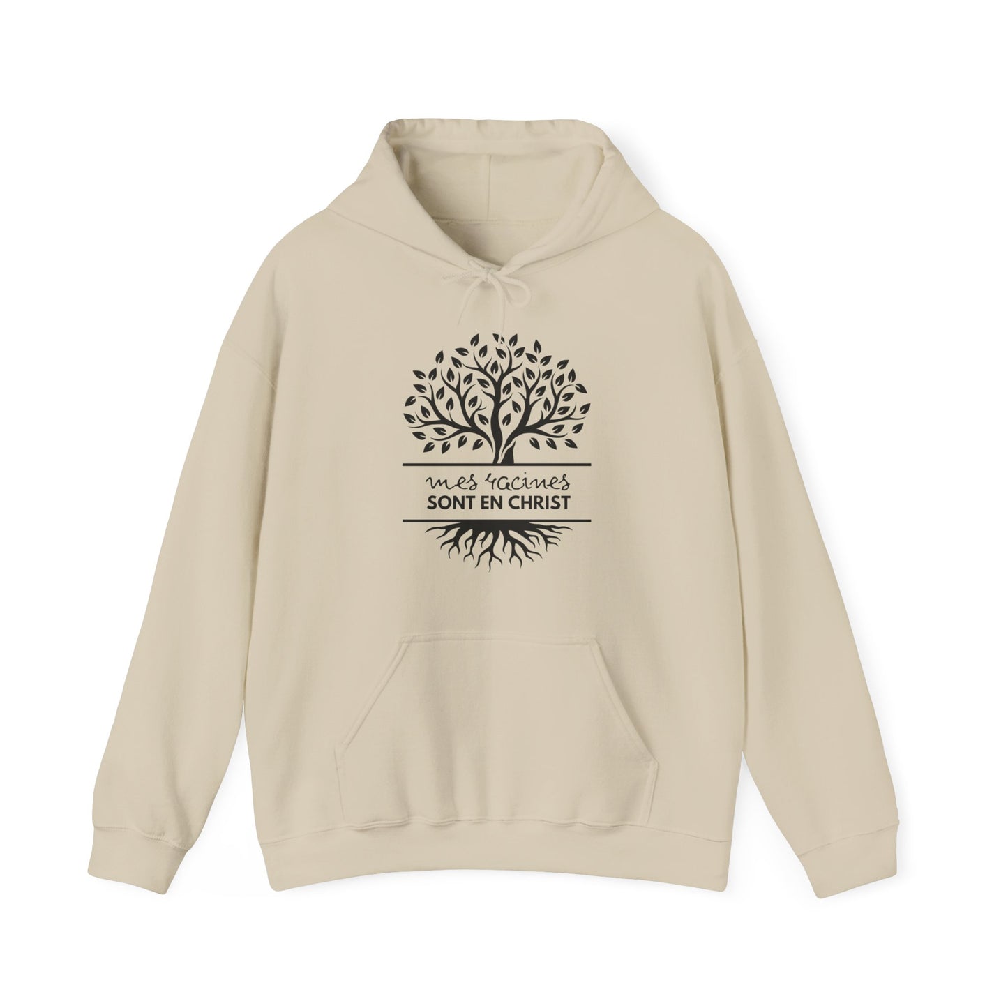 Mes racines sont en Christ HOODIE