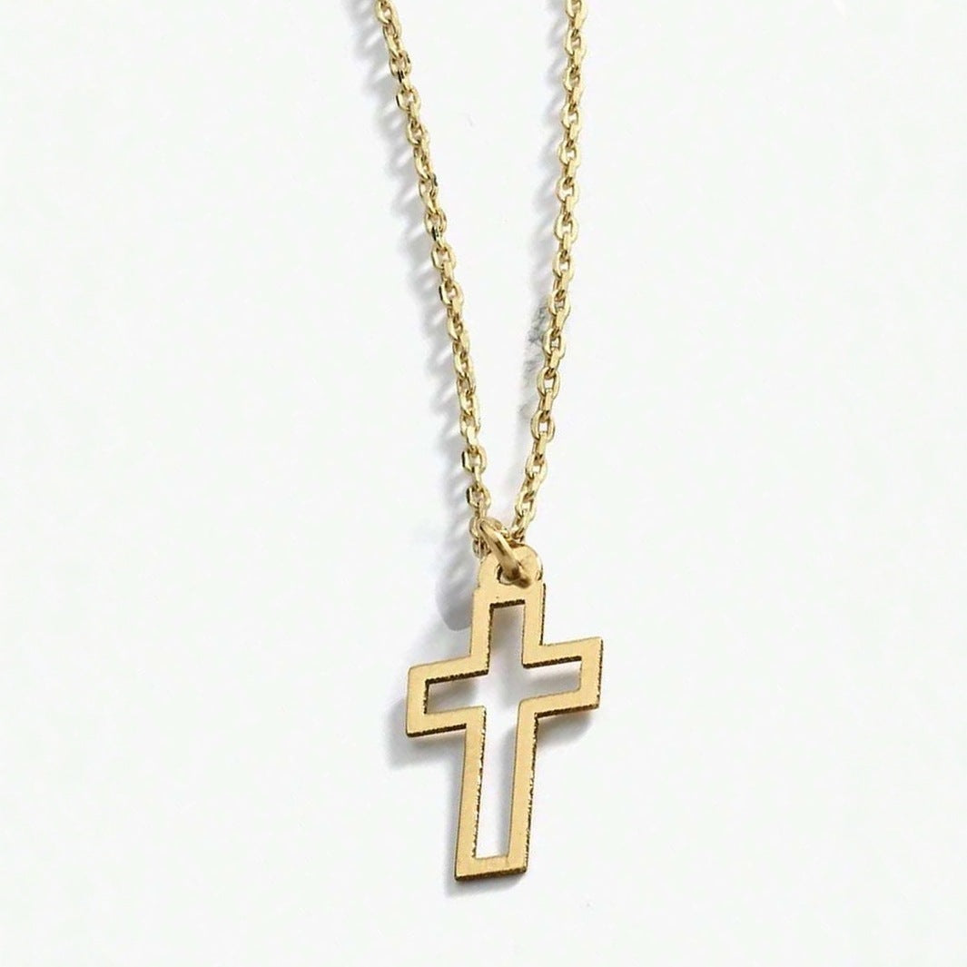 Croix ajourée COLLIER