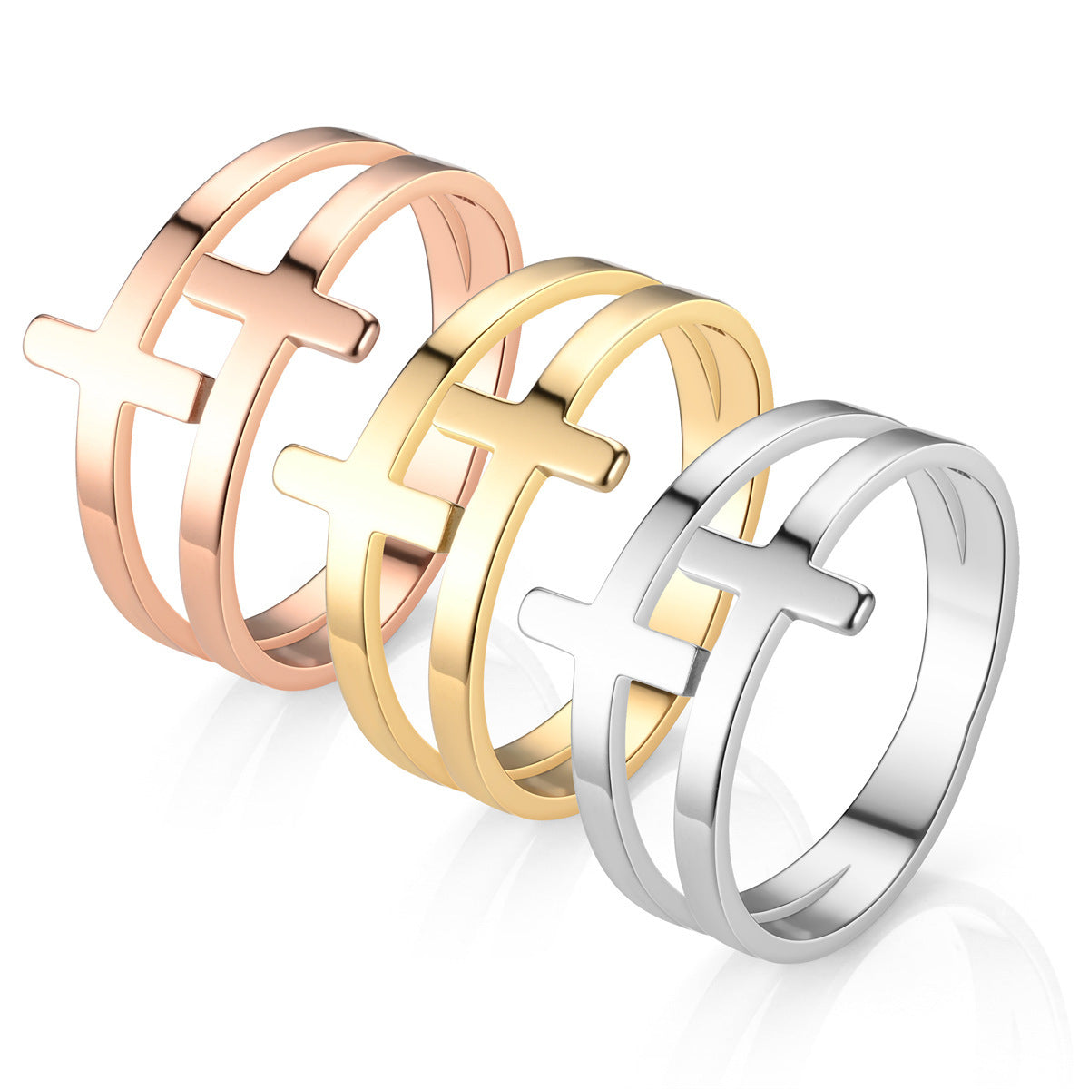 Croix en titanium BAGUE