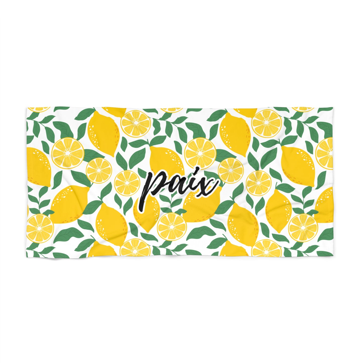 Paix SERVIETTE CITRONS