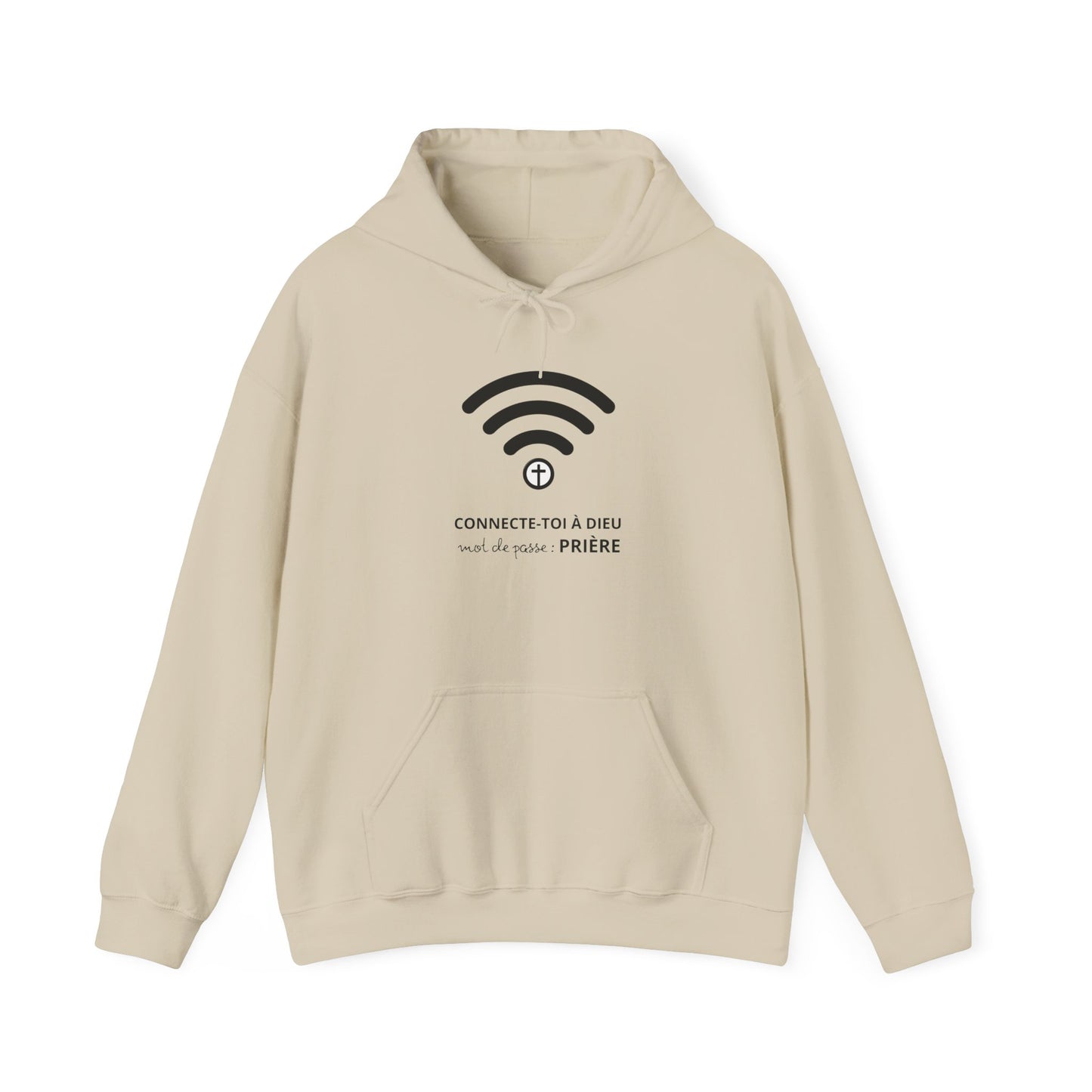 Connecte-toi à Dieu HOODIE