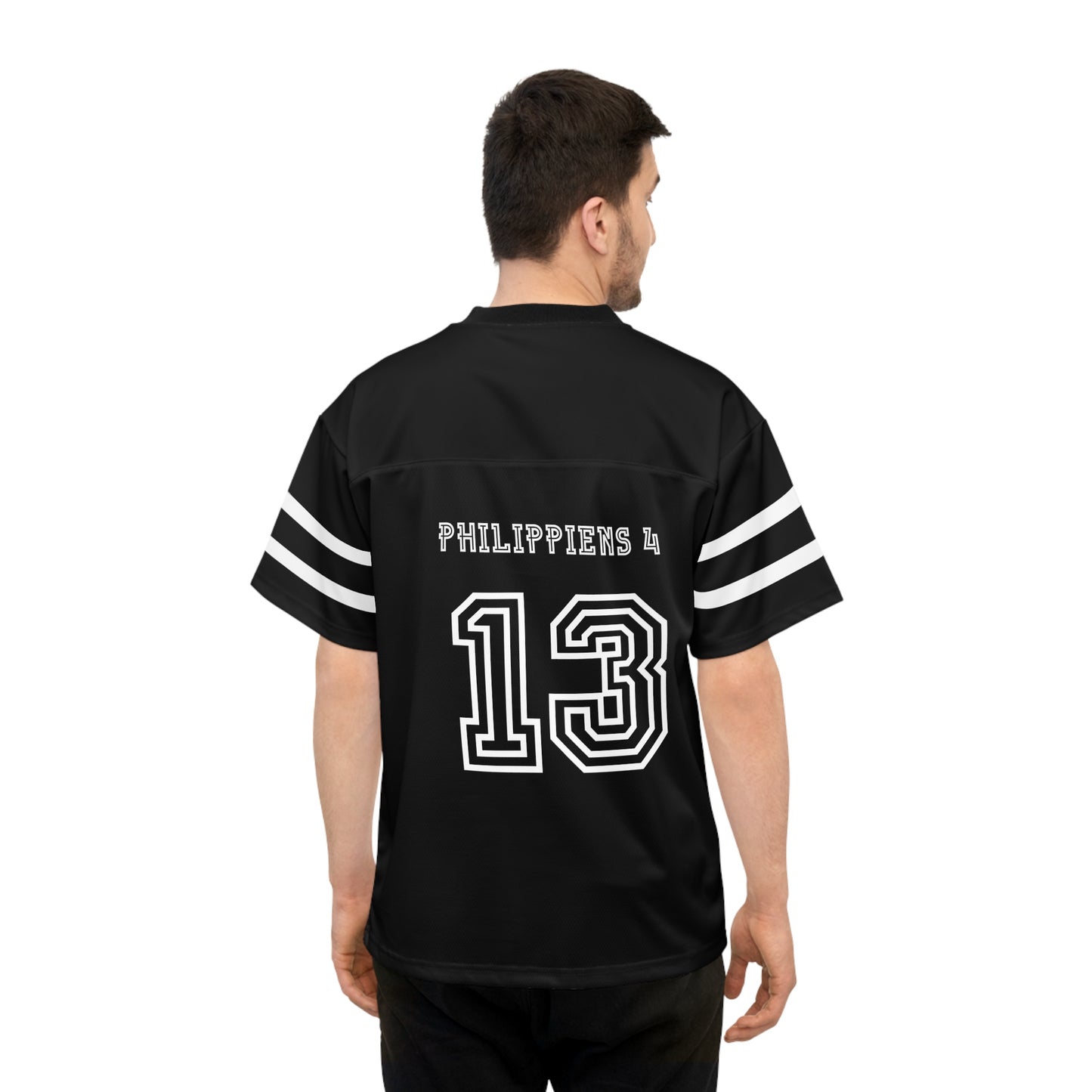 Philippiens 4:13 MAILLOT  - BLACK