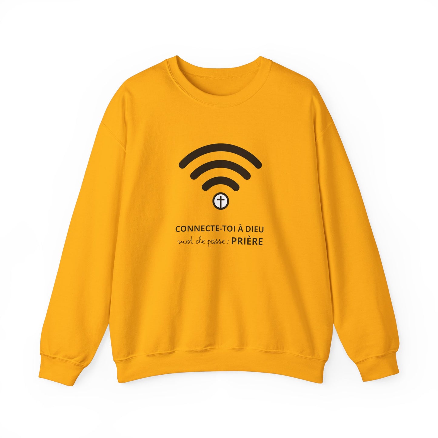 Connecte-toi à Dieu CREWNECK