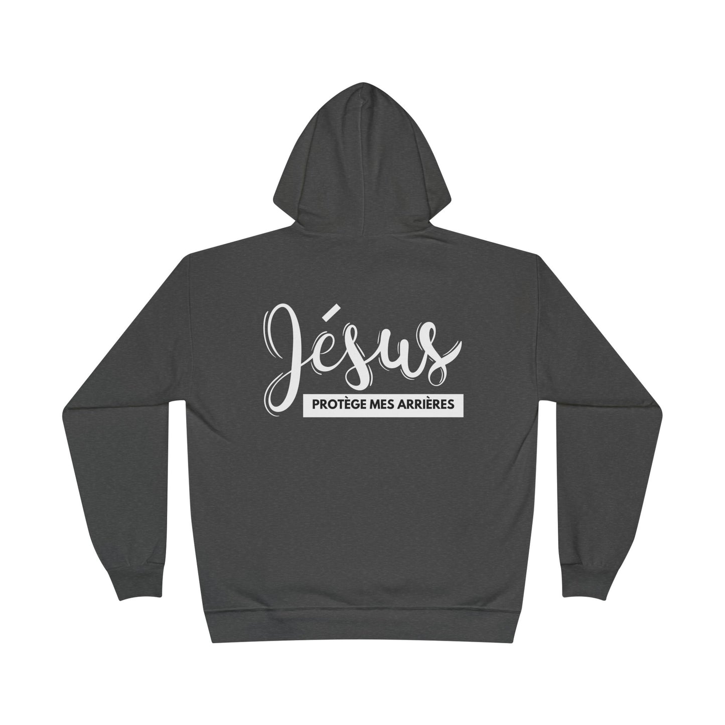 Jésus protège mes arrières HOODIE - DOS
