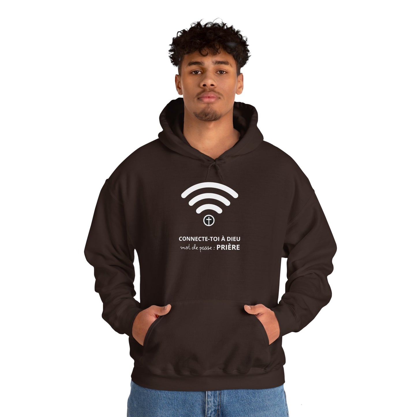 Connecte-toi à Dieu HOODIE