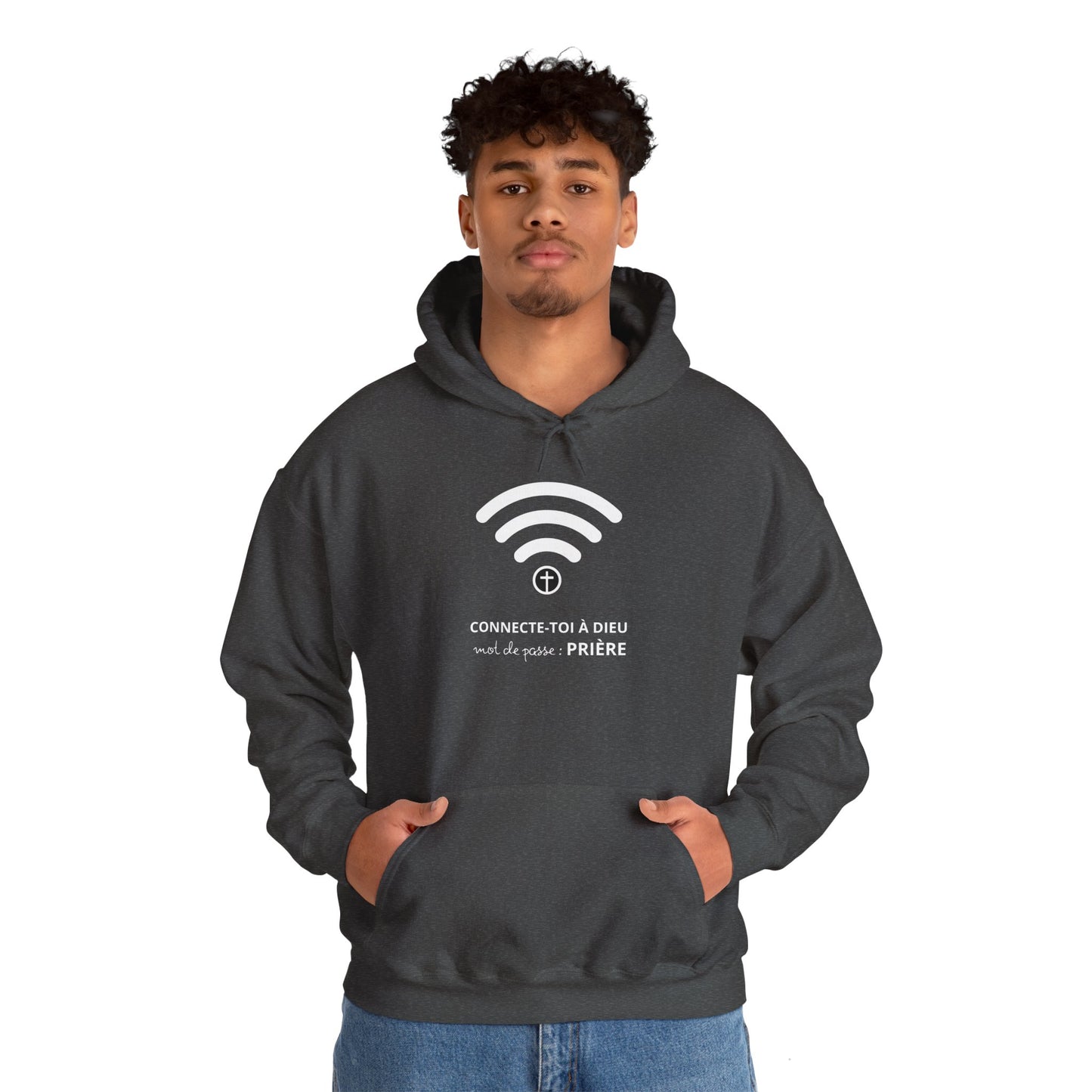 Connecte-toi à Dieu HOODIE