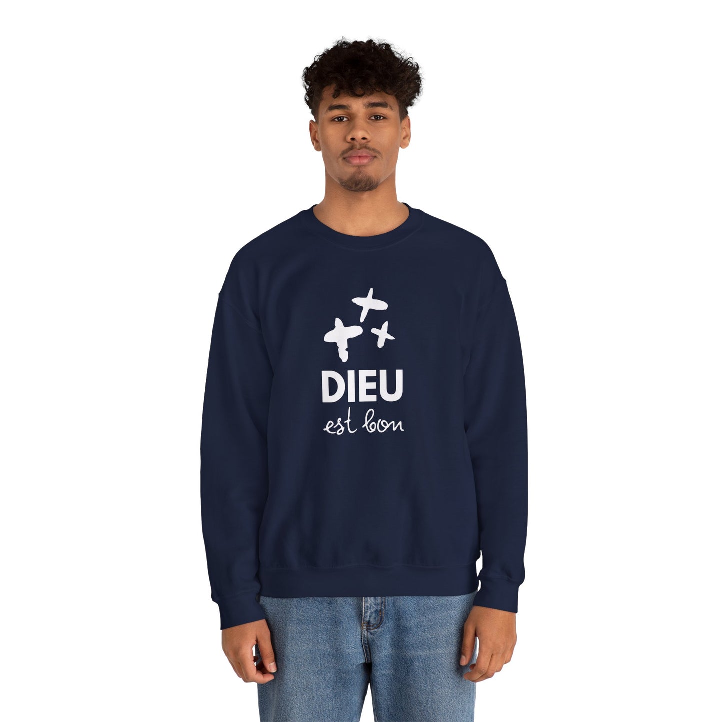 Dieu est bon CREWNECK