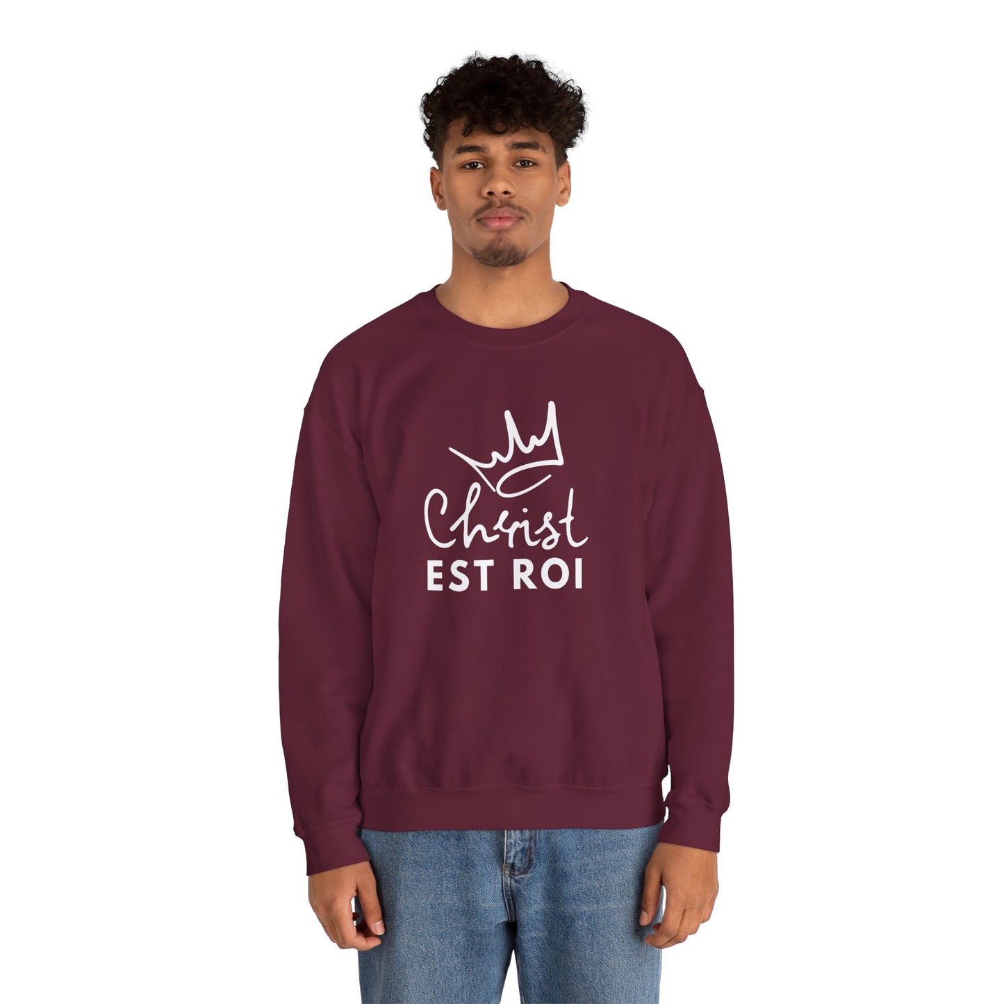 Christ est Roi CREWNECK