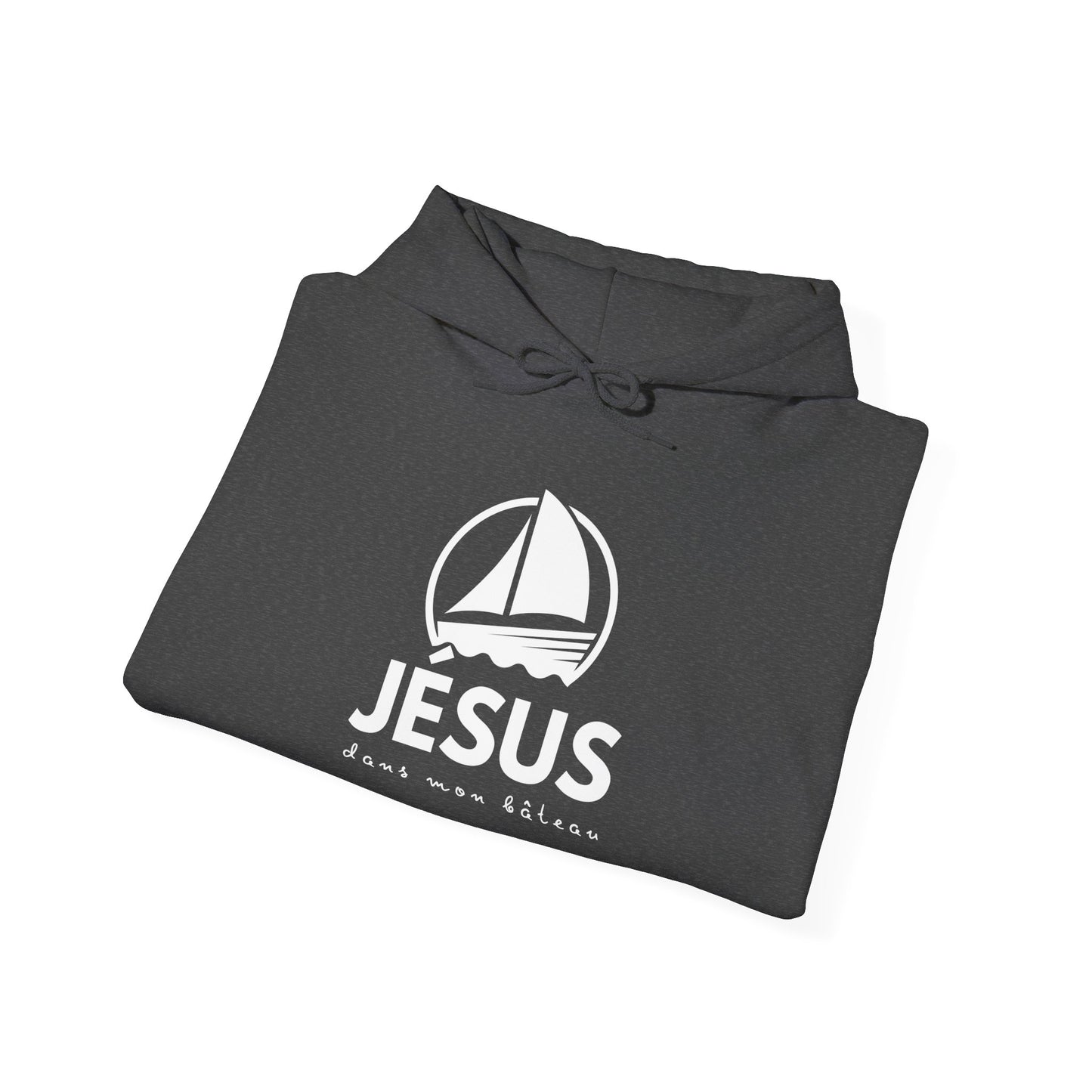 Jésus dans mon bâteau HOODIE