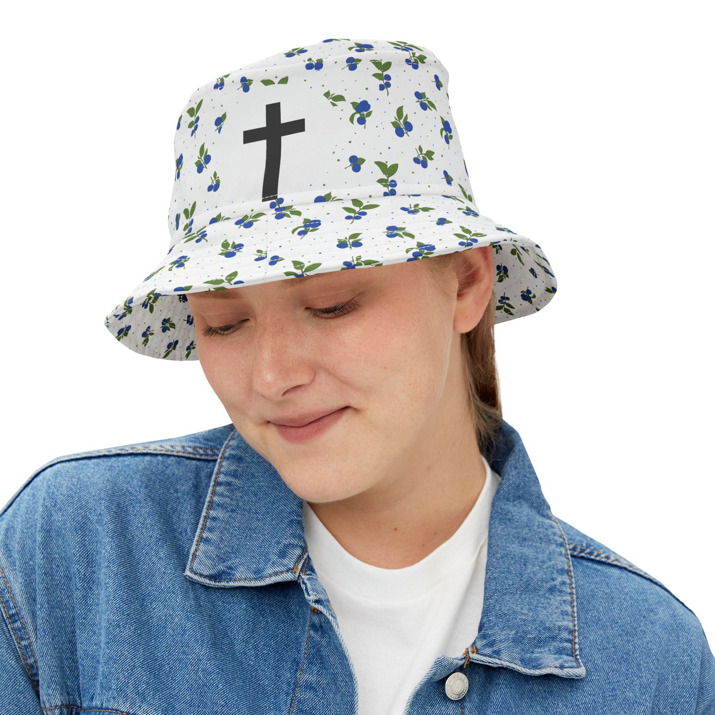 À la croix CHAPEAU BLEUETS