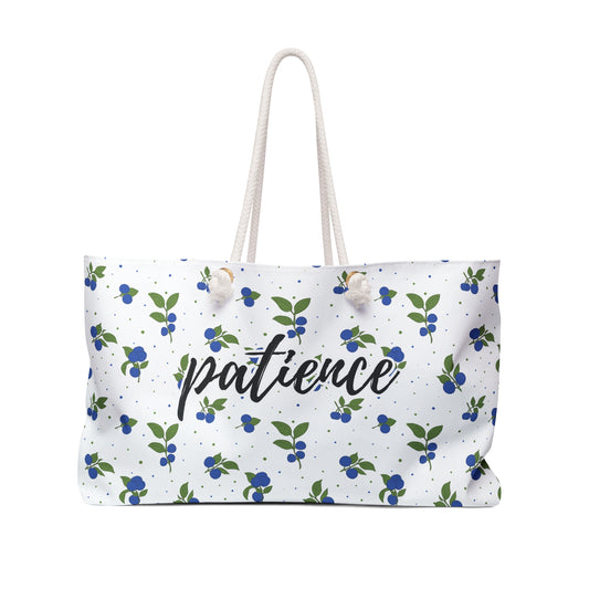 Patience SAC BLEUETS