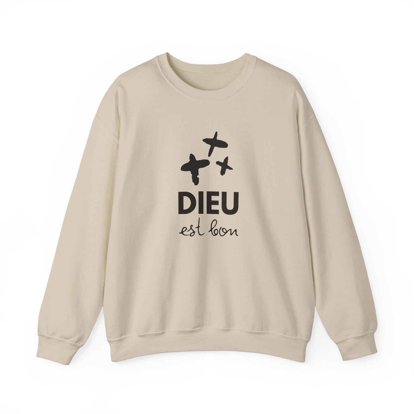 Dieu est bon CREWNECK