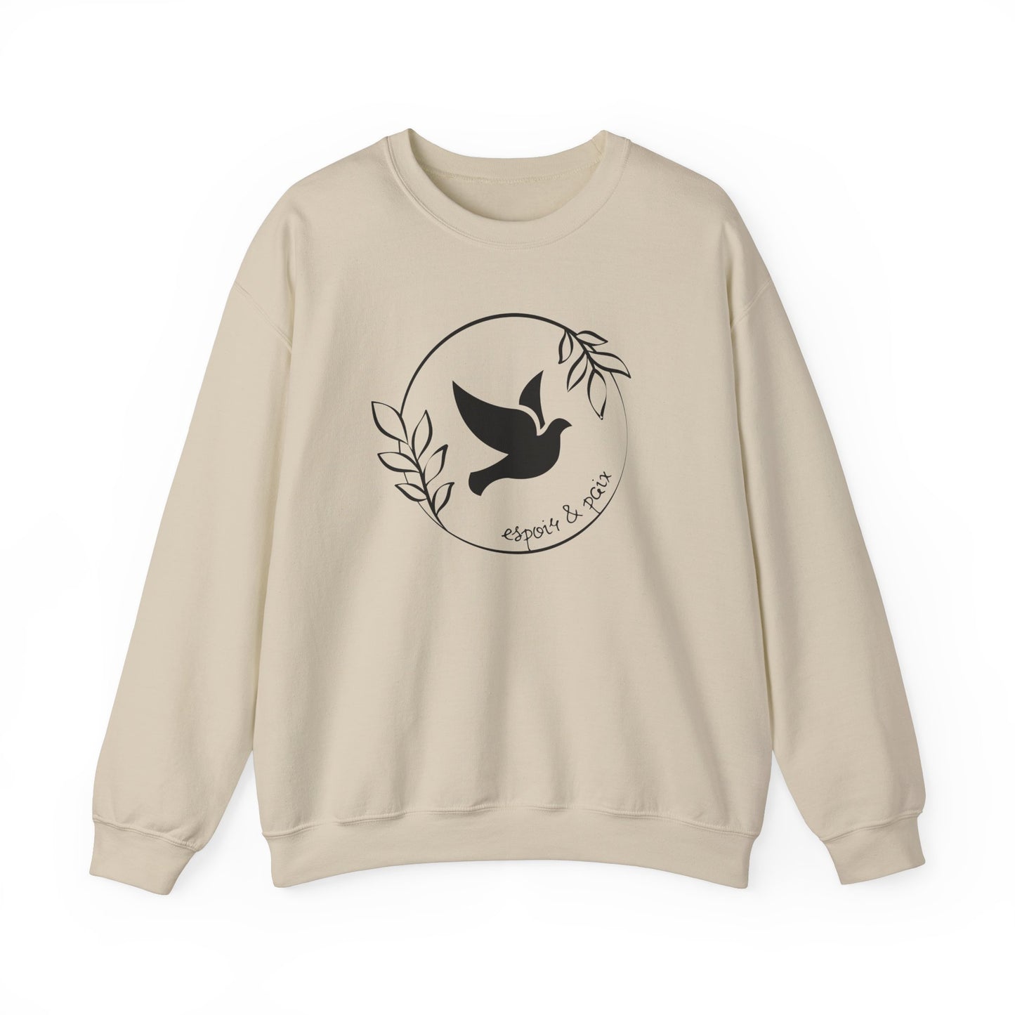 Espoir & paix CREWNECK