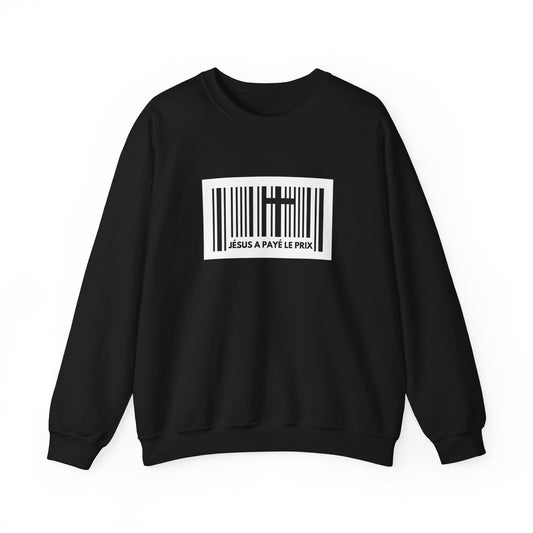 Jésus a payé le prix CREWNECK