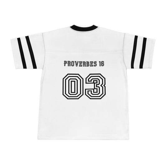 Proverbes 16:3 MAILLOT - WHITE