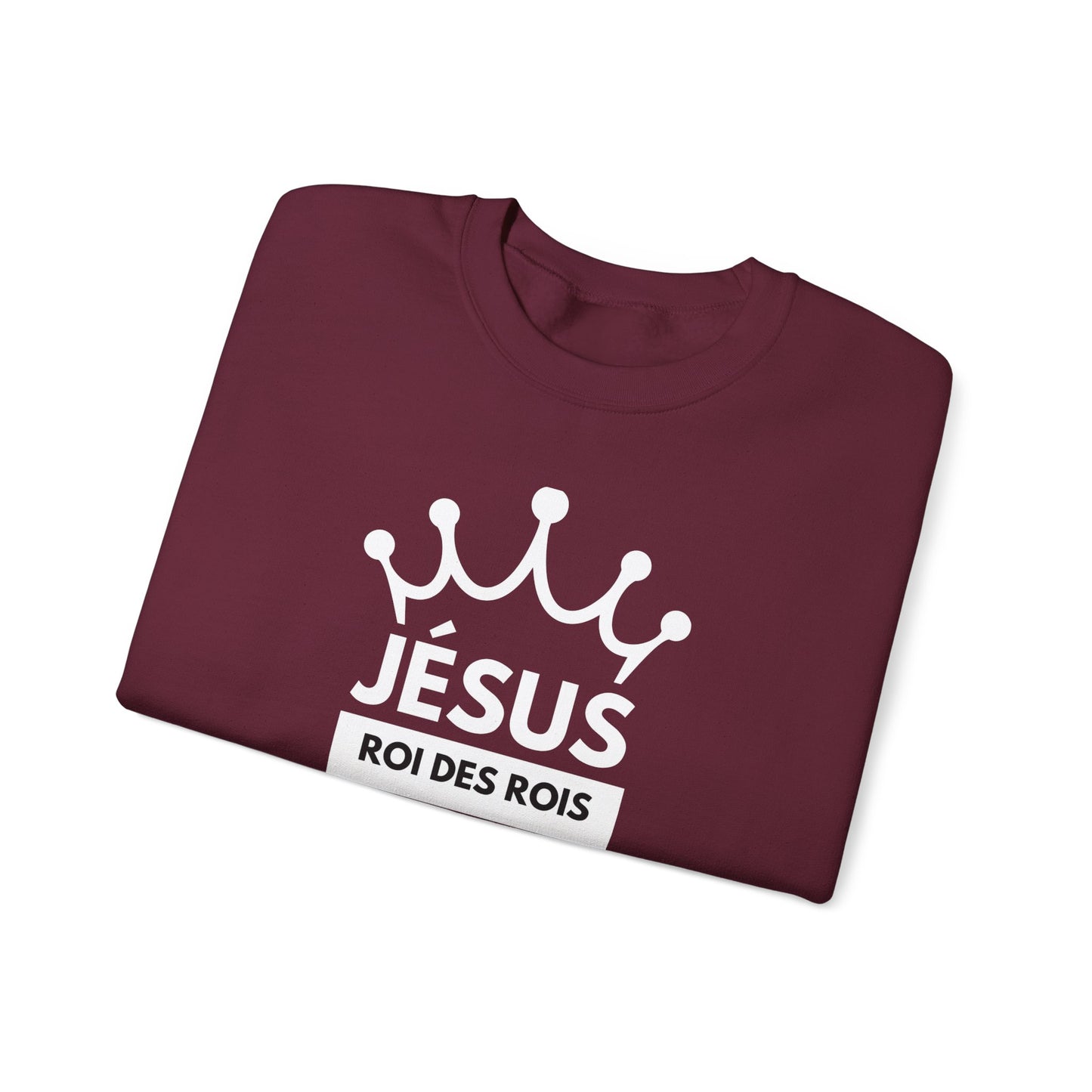Jésus Roi des rois CREWNECK