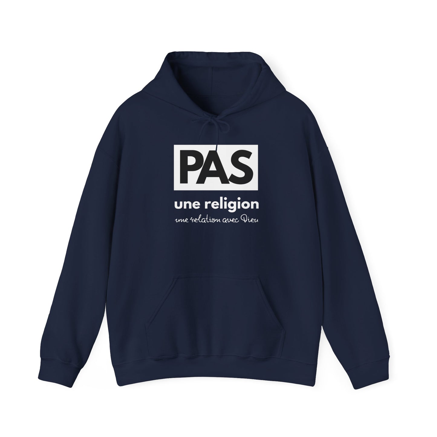 PAS une religion, une relation avec Dieu HOODIE